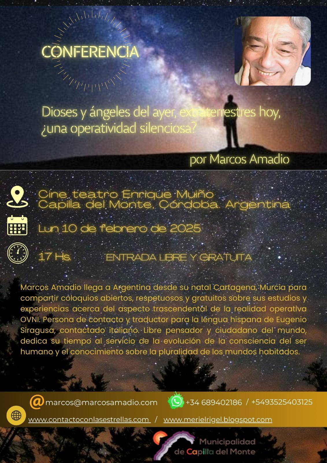 Marcos Amadio - Conferència 2025 en Argentina